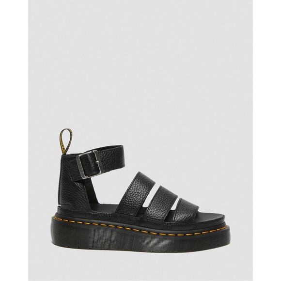 Dr. Martens Clarissa II Womens Leather Platform Sandals - 8 - Picture 4 of 8